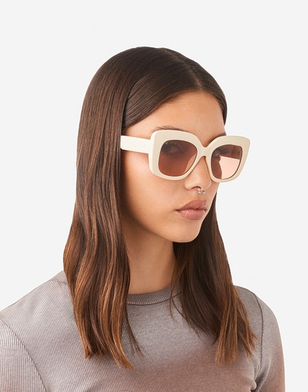 Sonnenbrille Hawkers TANGO - BEIGE BUGANVILLA ECO