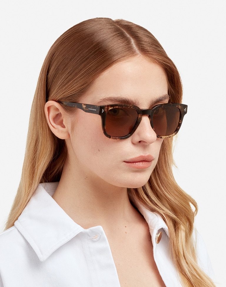 Sunglasses Hawkers STACK - POLARIZED HAVANA OLIVE
