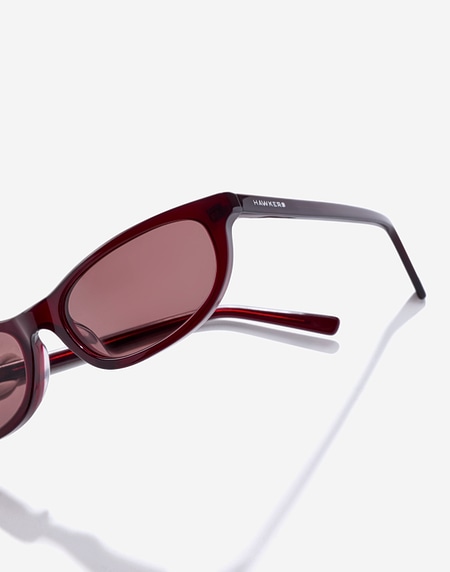 Nos Lunettes de Soleil HAWKERS HALO - BURGUNDY BROWN