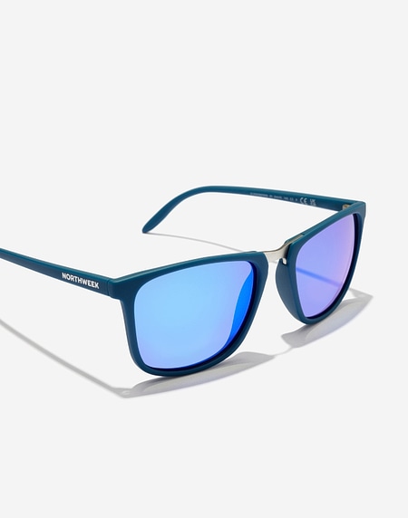 Lentes de sol Northweek SHELTER MATTE DARK BLUE - BLUE POLARIZED