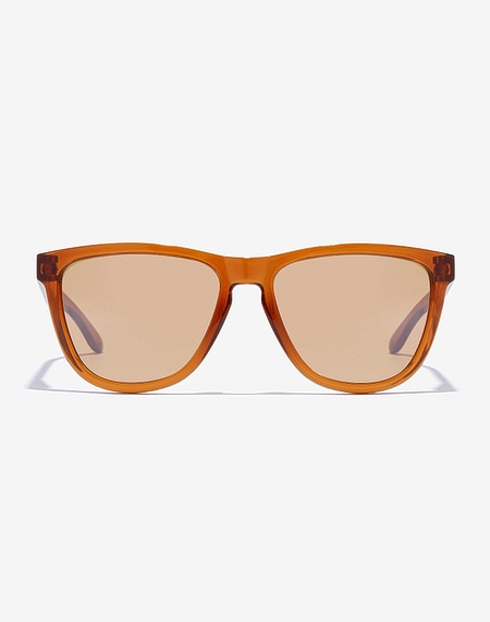 Nos Lunettes de Soleil Hawkers NUDE PROJECT X HAWKERS - ONE RAW MUSTARD