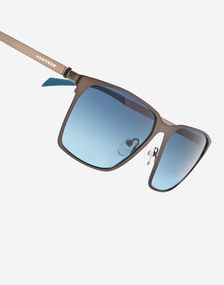 Sonnenbrille Hawkers TRACK FLEX - GUN METAL BLUE DENIM