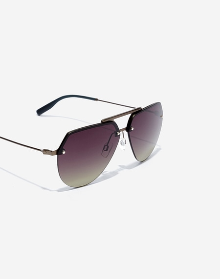 Sunglasses Hawkers COOPER - GUN METAL MOSS