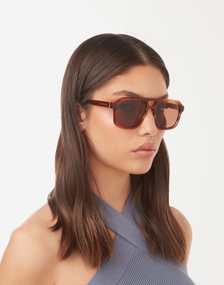 Sunglasses Hawkers CROUPIER - POLARIZED HAVANA BROWN