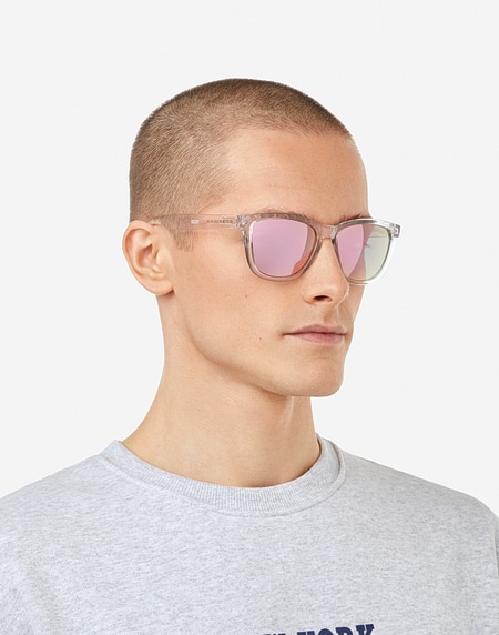 Nos Lunettes de Soleil Hawkers POLARIZED AIR - ROSE GOLD ONE