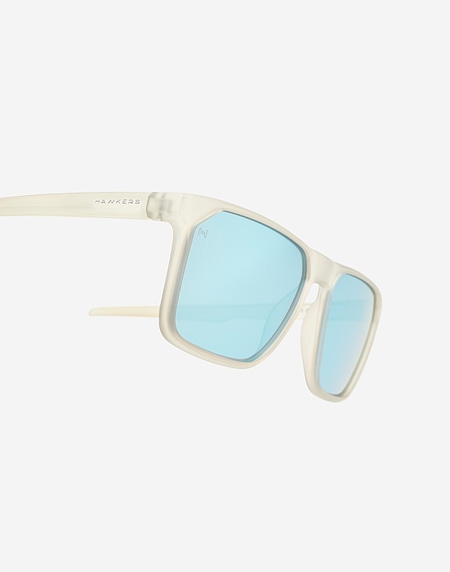 Sunglasses HAWKERS HORIZON - POLARIZED WHITE BLUE CHROME