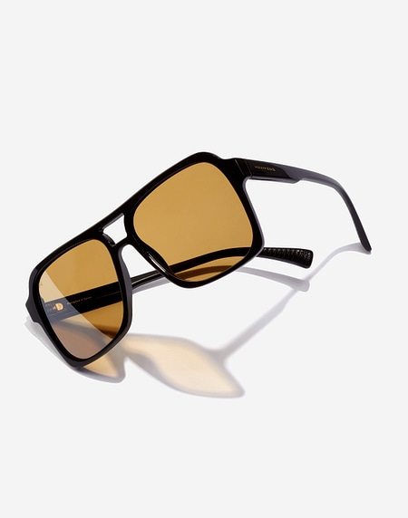 Sunglasses Hawkers ALEMBERT XL - BLACK MUSTARD