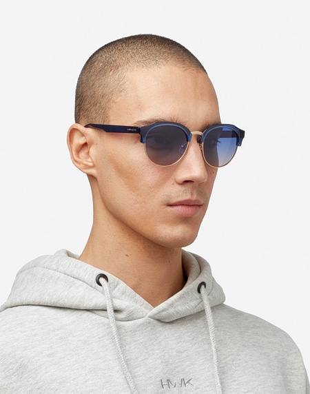 Gafas de sol Hawkers CLASSIC ROUNDED - POLARIZED NAVY