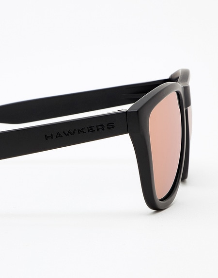 Lentes de sol Hawkers ONE - POLARIZED BLACK ROSE GOLD