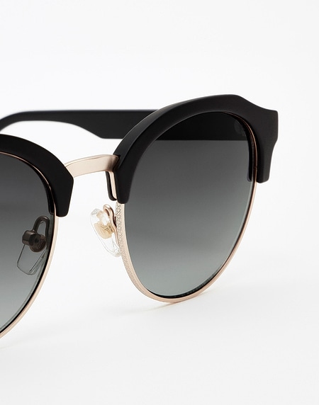 Γυαλιά ηλίου Hawkers RUBBER BLACK - DARK CLASSIC ROUNDED