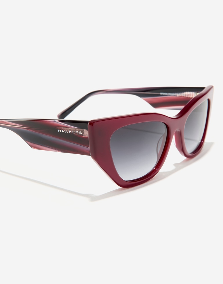 Sunglasses Hawkers MANHATTAN - BURGUNDY IRON