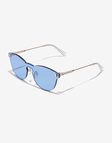 Sunglasses Hawkers GOLD LIGHT BLUE ICY