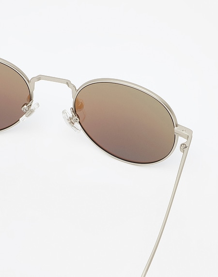 Sunglasses Hawkers SILVER - CLEAR BLUE MOMA