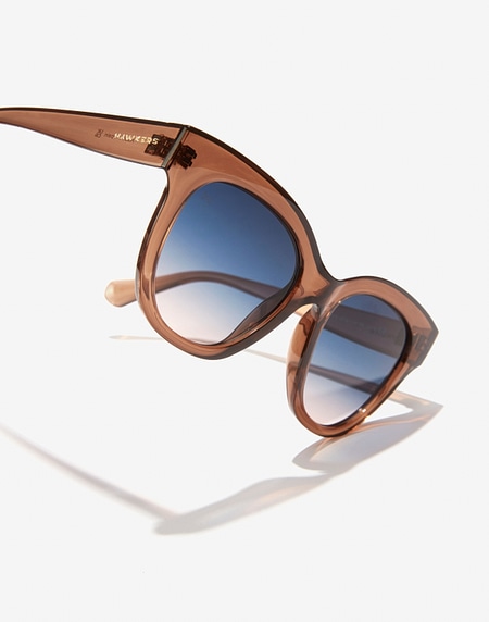 Lentes de sol Hawkers AUDREY RAW - BROWN BLUE TO PEACH