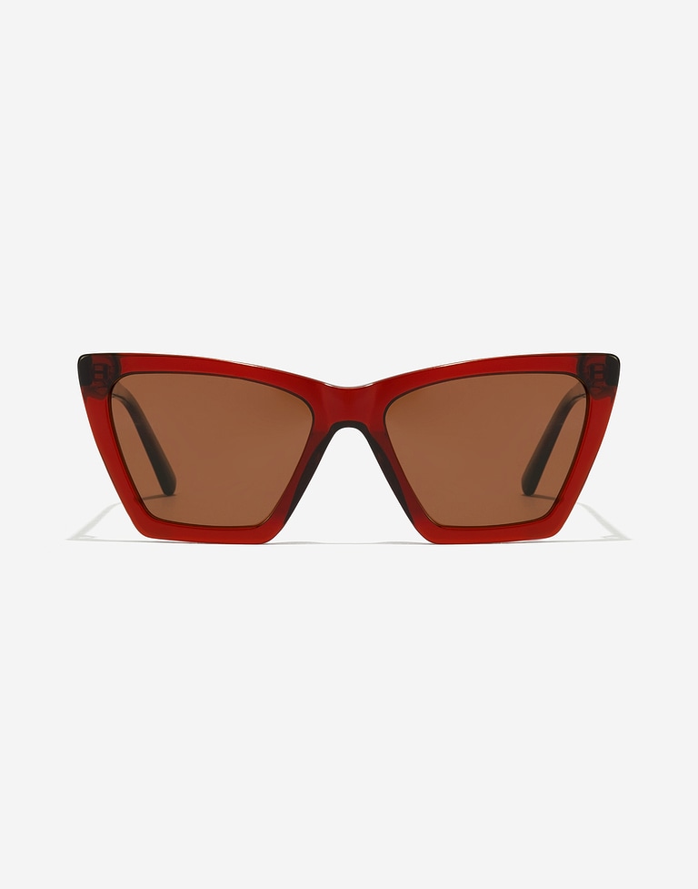 Sunglasses Hawkers FLUSH - POLARIZED RUSSIAN RED BROWN