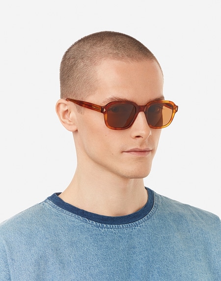 Sunglasses Hawkers TWIST - BEIGE CAREY YELLOW