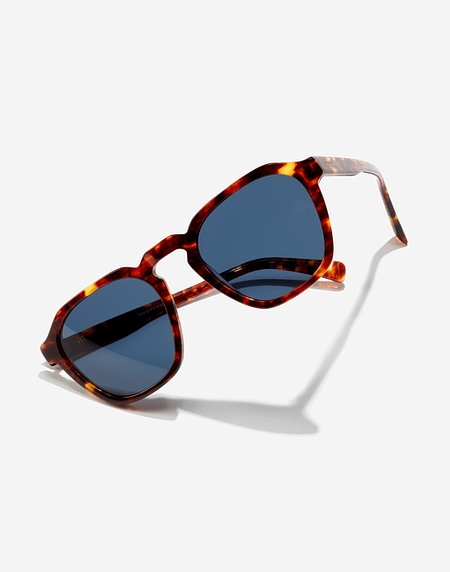 Sunglasses Hawkers BLACKJACK - HAVANA DARK BLUE