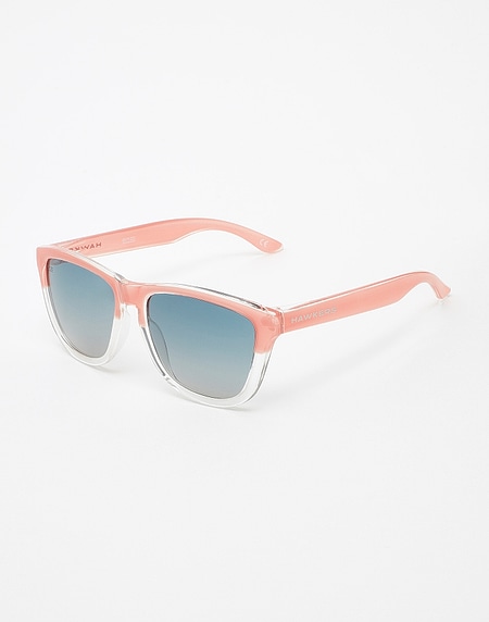 Occhiali da sole Hawkers BICOLOR NUDE - BLUE GRADIENT ONE