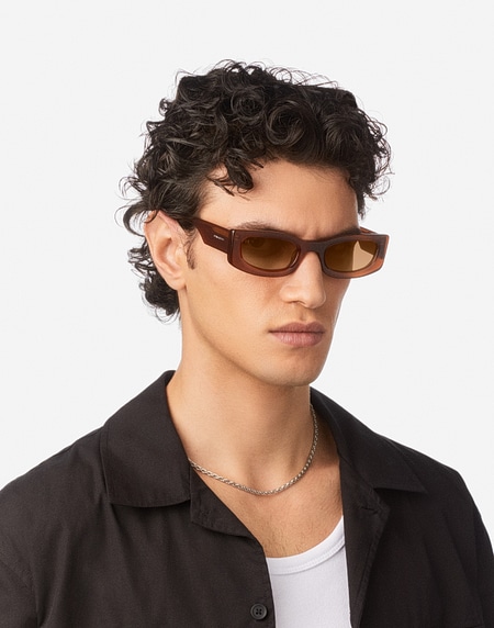 Nos Lunettes de Soleil Hawkers HEAVEN - BROWN TERRACOTA