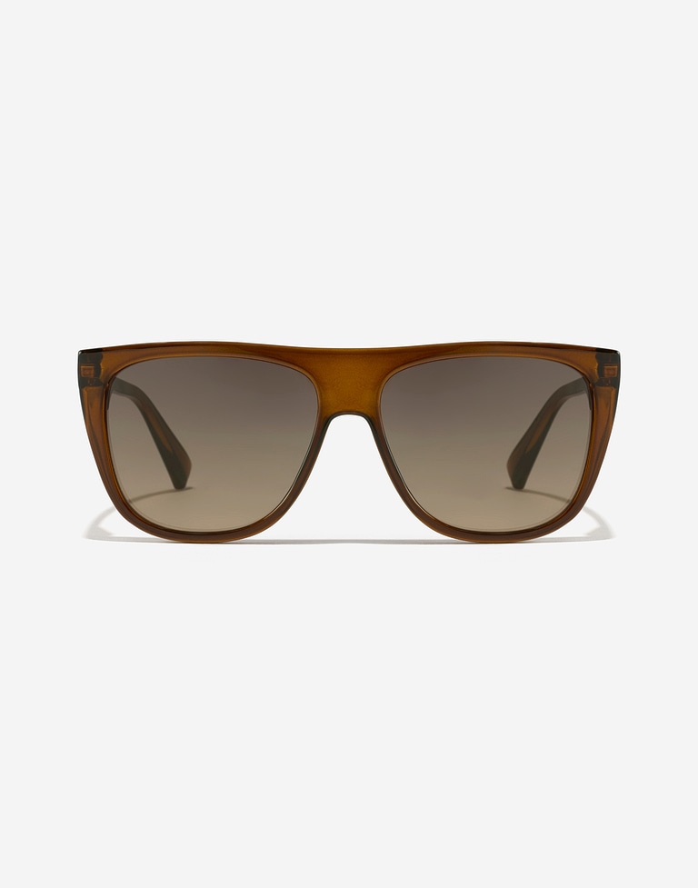 Sunglasses Hawkers RUNWAY - CAMEL SMOKY BLACK