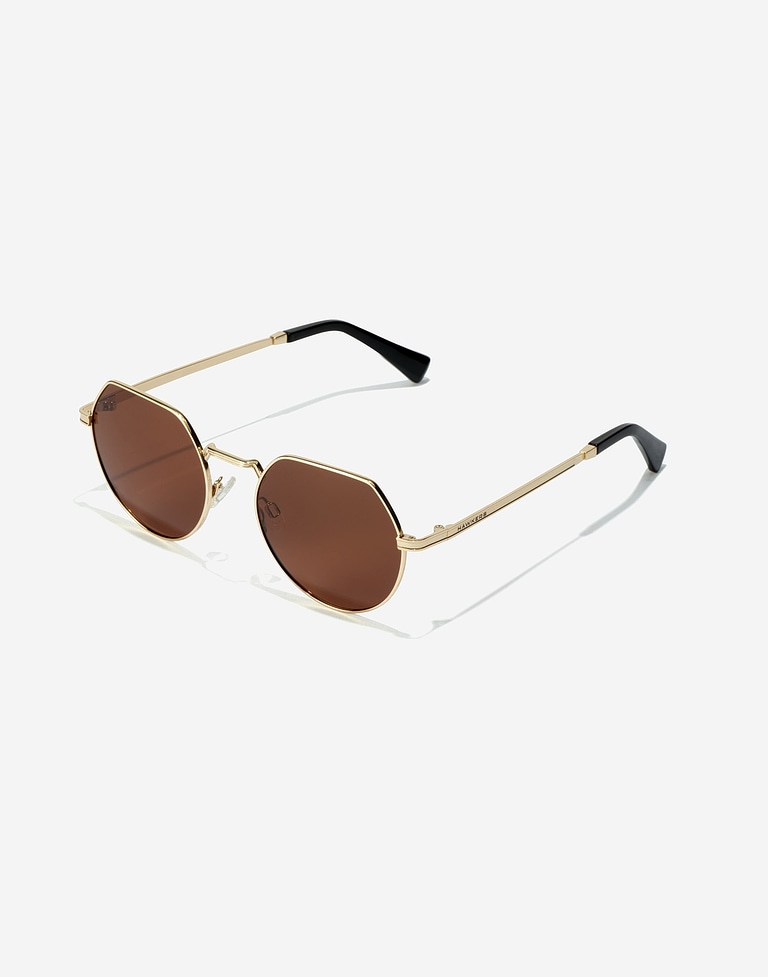 Sunglasses Hawkers AURA - POLARIZED GOLD BROWN