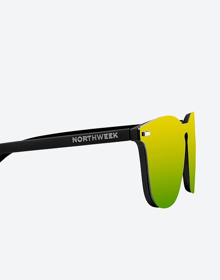 Lentes de sol Northweek WALL PHANTOM MATTE BLACK - GOLD POLARIZED