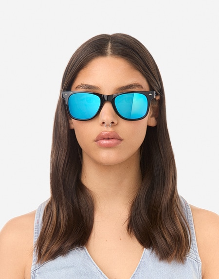 Sonnenbrille Hawkers SLATER - POLARIZED BLACK BLUE