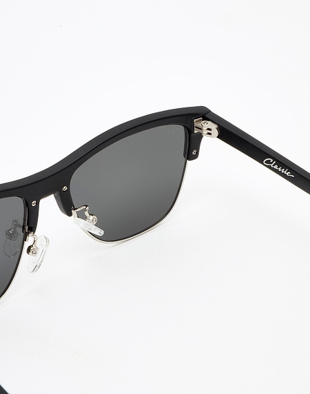 Sunglasses Hawkers CARBON BLACK - SILVER CLASSIC FLAT