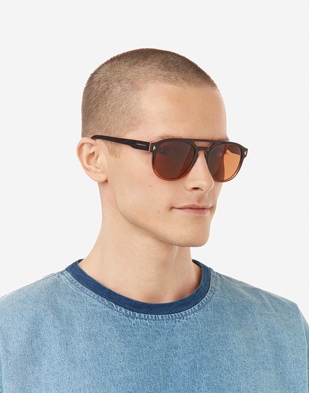 Sunglasses Hawkers DIVER - POLARIZED BLACK BROWN