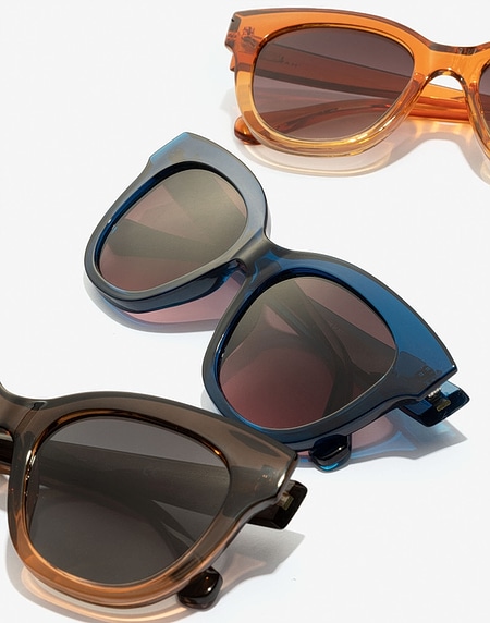 Nos Lunettes de Soleil Hawkers FUSION BROWN AUDREY
