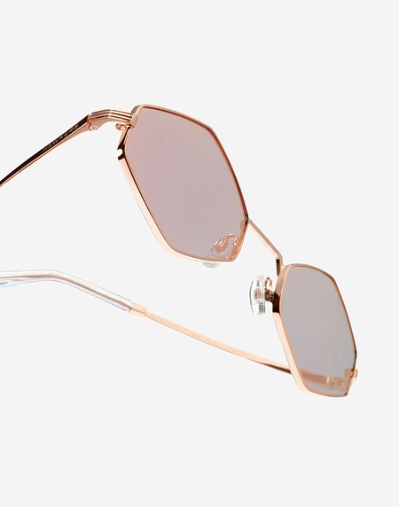 Sunglasses Hawkers VUDOO - ROSE GOLD X PAULA ECHAVARRIA