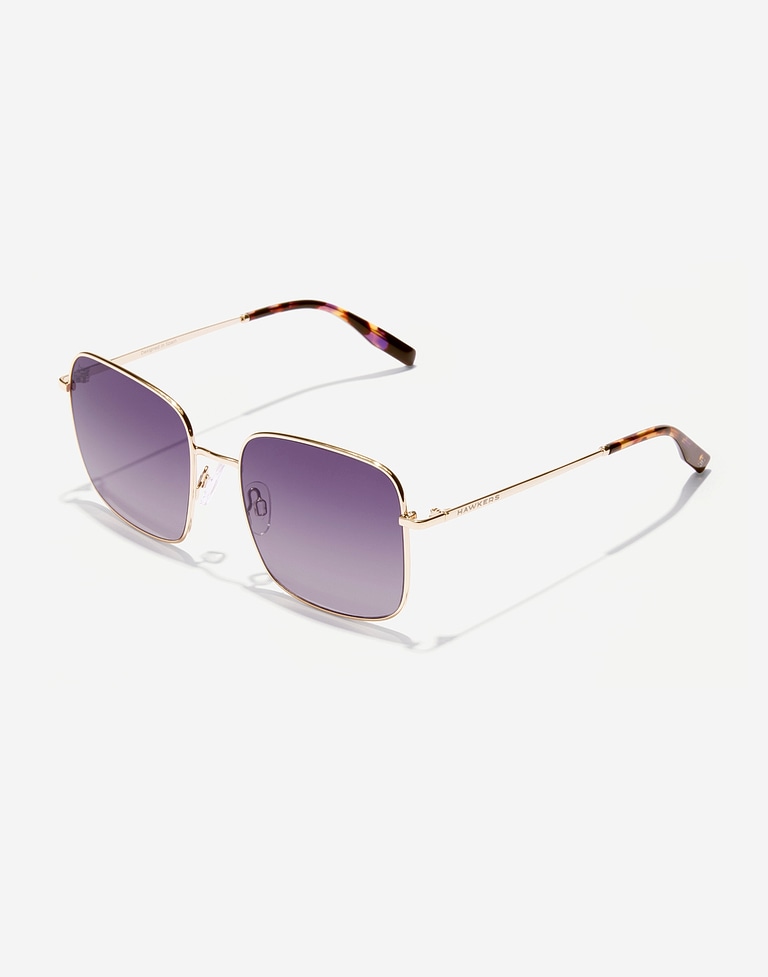 Sunglasses Hawkers ROYAL FLUSH - GOLD PURPLE TO PINK