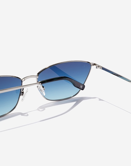 Oculos de sol Hawkers FRESH - SILVER BLUE TO GREEN