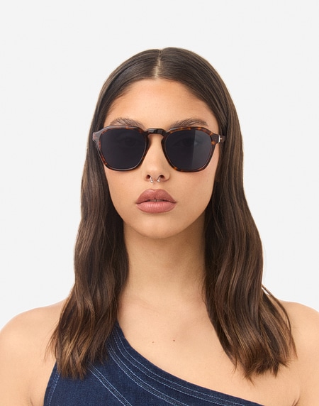 Lentes de sol Hawkers BLACKJACK - HAVANA DARK BLUE