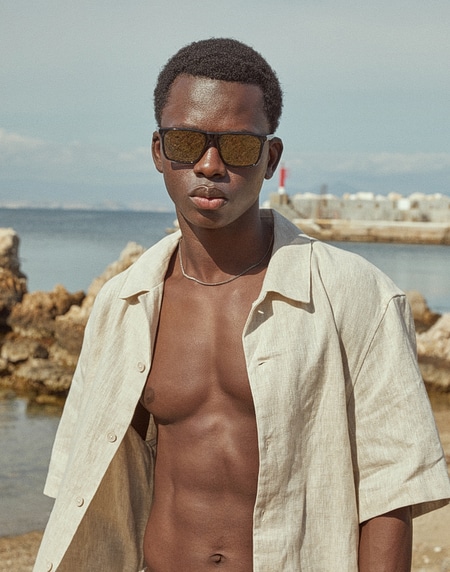 Sunglasses HAWKERS HORIZON - POLARIZED FUTURE GREY BEIGE