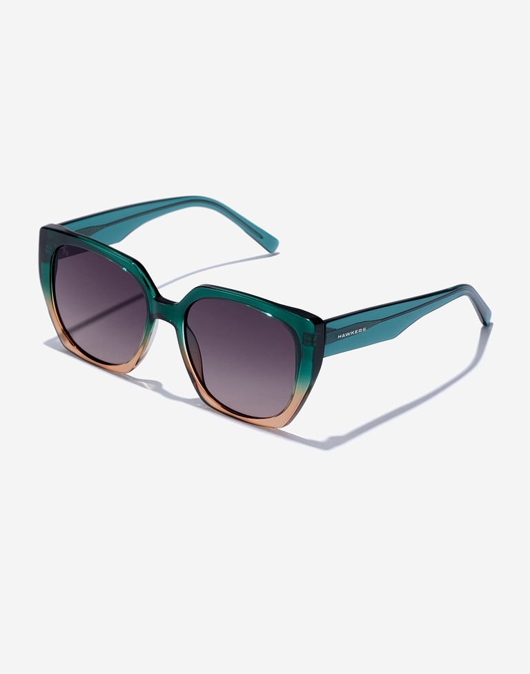 Oculos de sol HAWKERS BOUJEE - GREEN TO CHAMPAGNE ECO