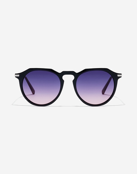 Sunglasses Hawkers WARWICK CROSSWALK - BLACK PINKISH SUNSET