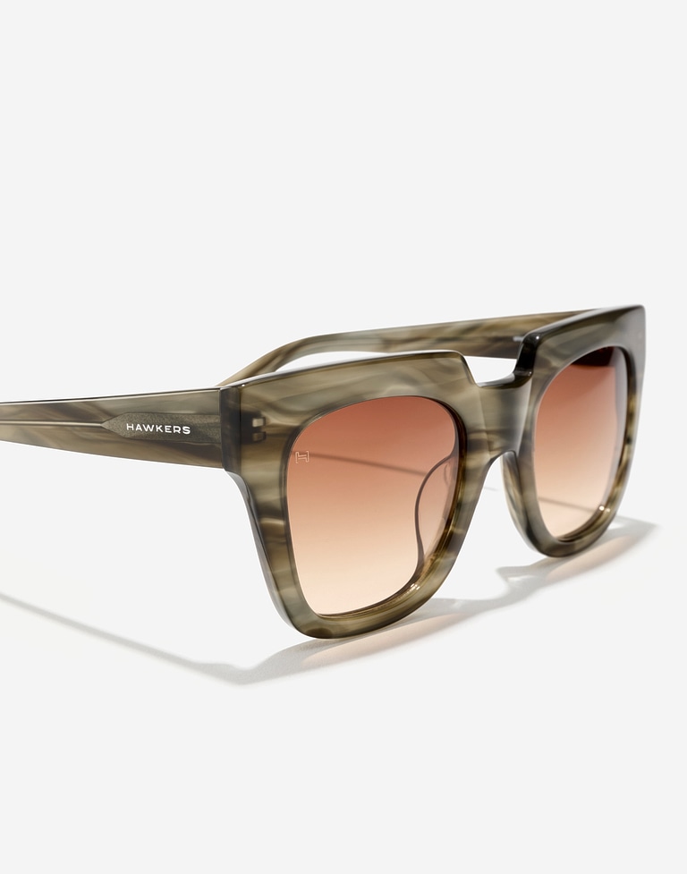Sonnenbrille Hawkers ROW X - GREEN TERRACOTA