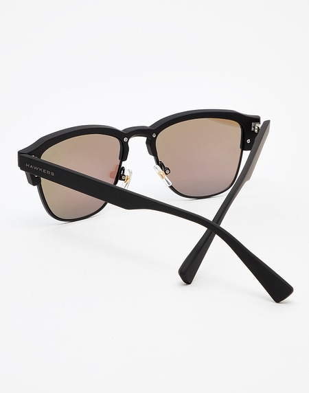 Sunglasses Hawkers RUBBER BLACK - CLEAR BLUE NEW CLASSIC