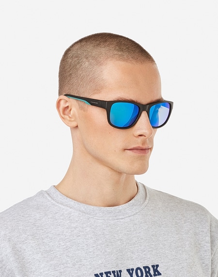 Lentes de sol Hawkers OWENS - POLARIZED BLACK CLEAR BLUE