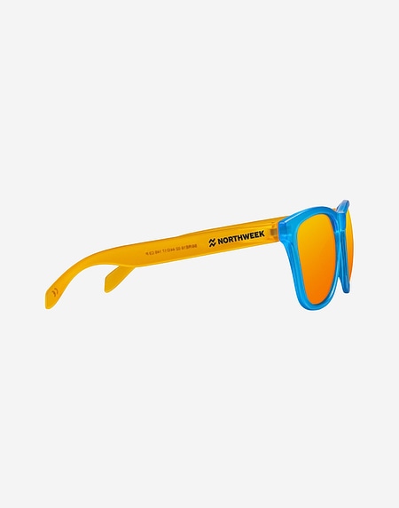 Sunglasses Northweek REGULAR SMOKY BLUE - ORANGE POLARIZED