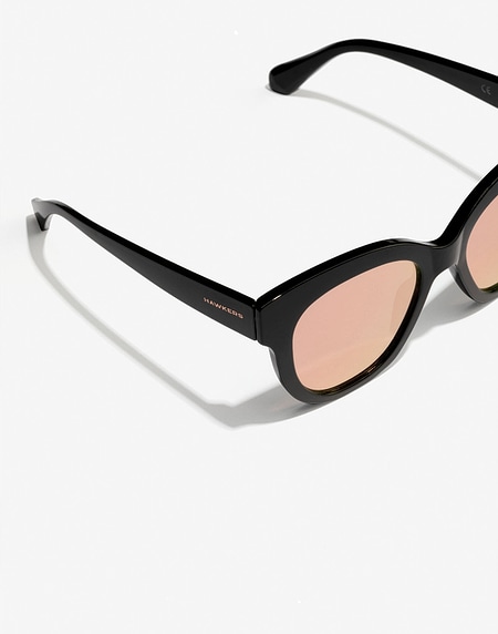Sunglasses Hawkers BLACK ROSE GOLD AUDREY