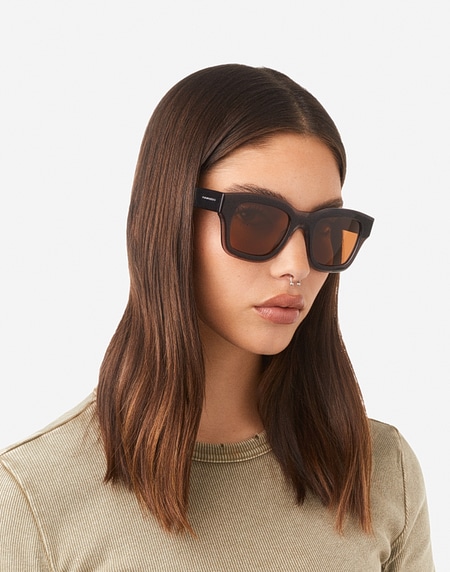 Lentes de sol Hawkers CULTURE - POLARIZED DARK GREY BROWN