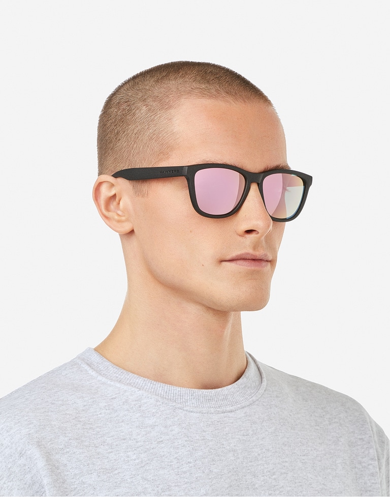 Lentes de sol Hawkers ONE - POLARIZED BLACK ROSE GOLD