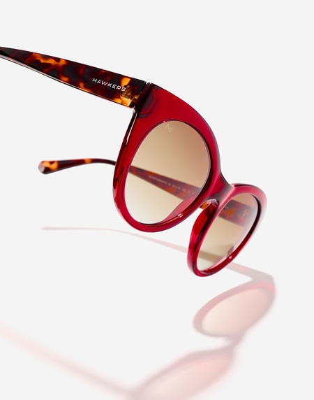 Sunglasses Hawkers DIVINE - RED NATURE