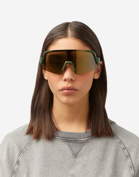 sports sunglasses Hawkers NEXUS - MILITARY GREEN GOLD