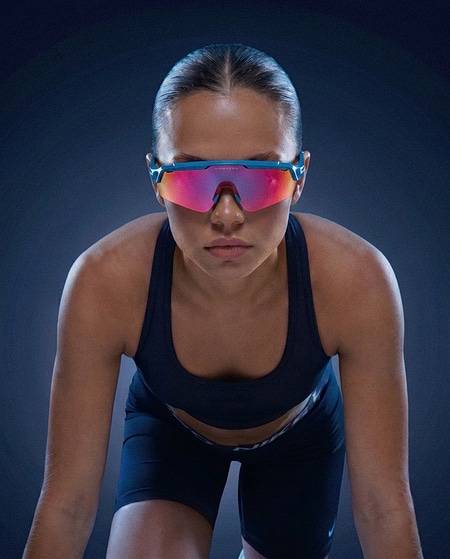 sports sunglasses HAWKERS BLAZE - TEAL RUBY