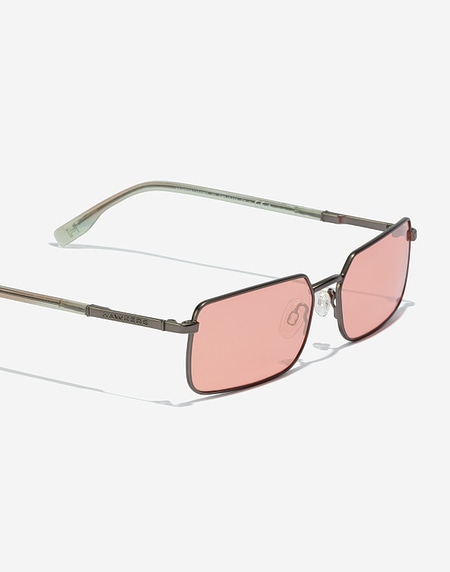 Lentes de sol Hawkers SOUR - GUN METAL CORAL