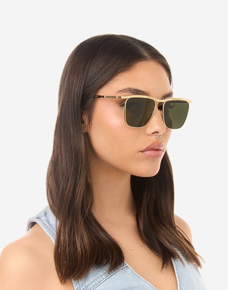 Sunglasses Hawkers CALI - GOLD JUNIPER GREEN