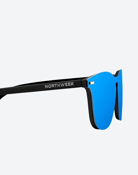Lentes de sol Northweek WALL PHANTOM MATTE BLACK - BLUE POLARIZED